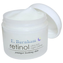 Load image into Gallery viewer, Retinol Ultra Rich Night Créme with lid off.
