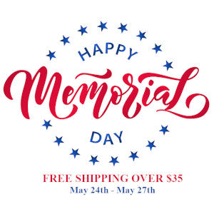 Memorial Day Sale: Free Shipping Over $35