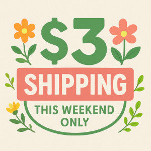 🚚 Just $3 Shipping – This Weekend Only