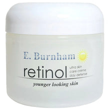 Load image into Gallery viewer, Jar of E. Burnham retinol ultra skin care crème on a white background
